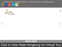 Tablet Screenshot of hotelhongkonginn.com
